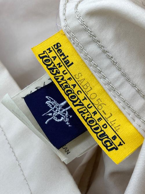 TOYS MCCOY（トイズマッコイ）TOYS McCOY (トイズマッコイ) SETAGAYA BASE (セタガヤベース) ジップジャケット アイボリー サイズ:Ｍの古着・服飾アイテム