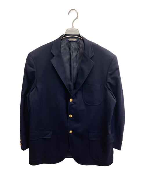 BROOKS BROTHERS（ブルックスブラザーズ）BROOKS BROTHERS (ブルックスブラザーズ) 金釦ウールブレザー【MADISON】 ネイビー サイズ:42SHTの古着・服飾アイテム