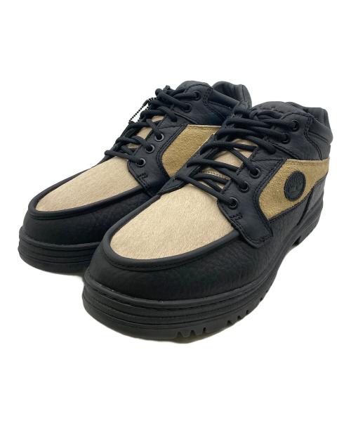 Timberland（ティンバーランド）Timberland (ティンバーランド) HERITAGE MID LACE BOOT ブラック×ベージュ サイズ:28ｃｍの古着・服飾アイテム