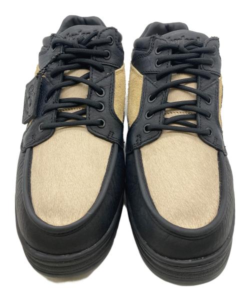 Timberland（ティンバーランド）Timberland (ティンバーランド) HERITAGE MID LACE BOOT ブラック×ベージュ サイズ:28ｃｍの古着・服飾アイテム