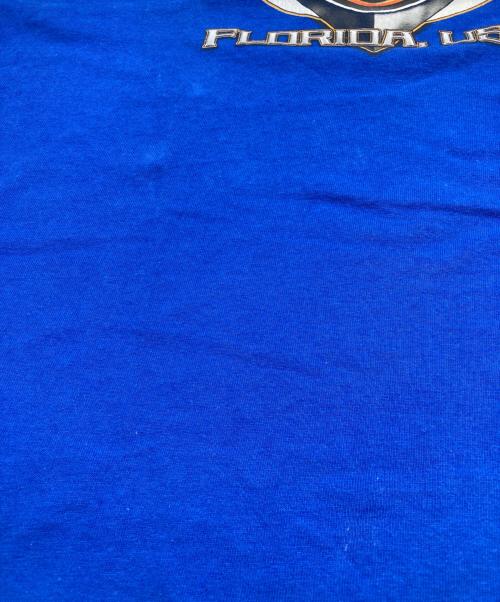 HARLEY-DAVIDSON（ハーレーダビッドソン）HARLEY-DAVIDSON (ハーレーダビッドソン) プリントTシャツ ブルー サイズ:Lの古着・服飾アイテム