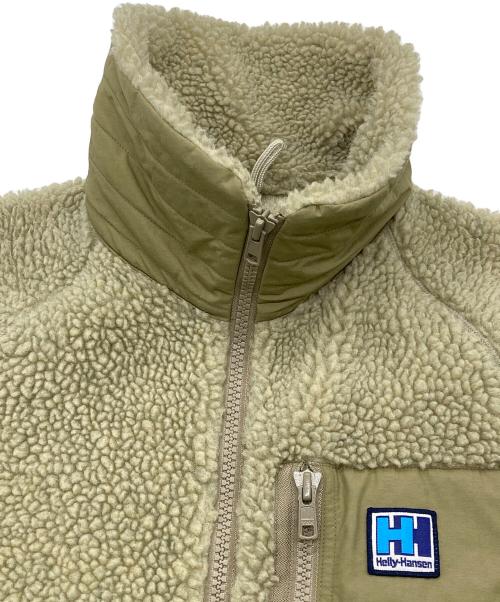 HELLY HANSEN（ヘリーハンセン）HELLY HANSEN (ヘリーハンセン) FIBERPILE THERMO JACKET ベージュ サイズ:XLの古着・服飾アイテム