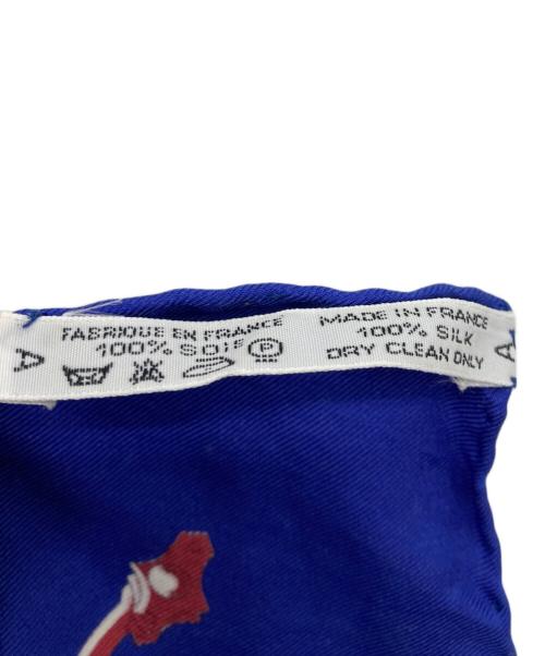 HERMES（エルメス）HERMES (エルメス) Les Bacanes 自転車/カレ90 ブルーの古着・服飾アイテム