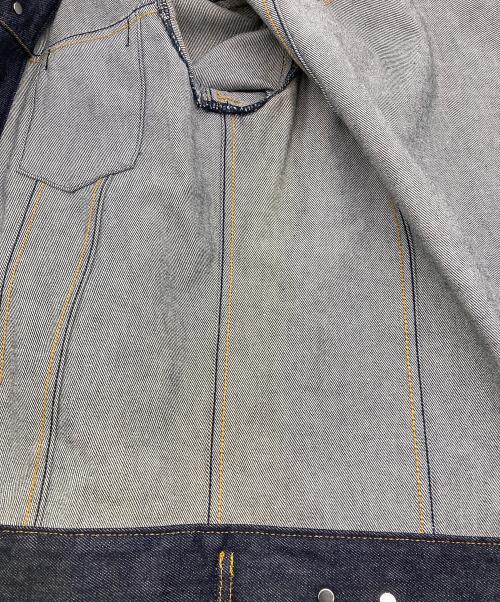 Jeanik（ジーニック）Jeanik (ジーニック) ３rd タイプコットンデニムジャケット インディゴ サイズ:Lの古着・服飾アイテム