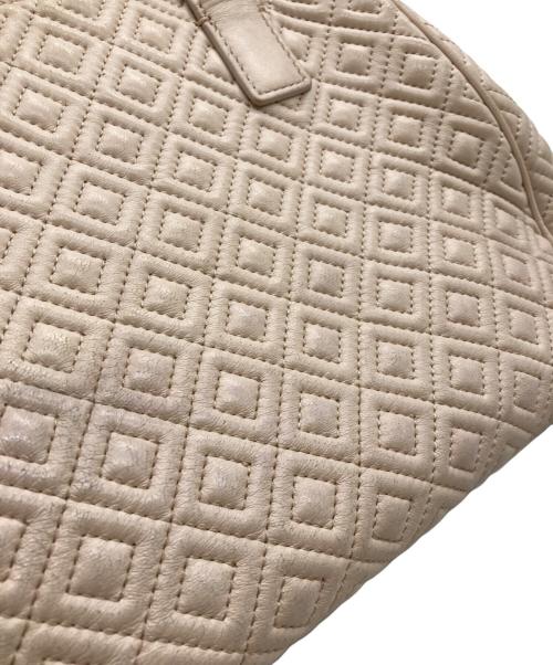 TORY BURCH（トリーバーチ）TORY BURCH (トリーバーチ) キルティングトートバッグ ベージュの古着・服飾アイテム