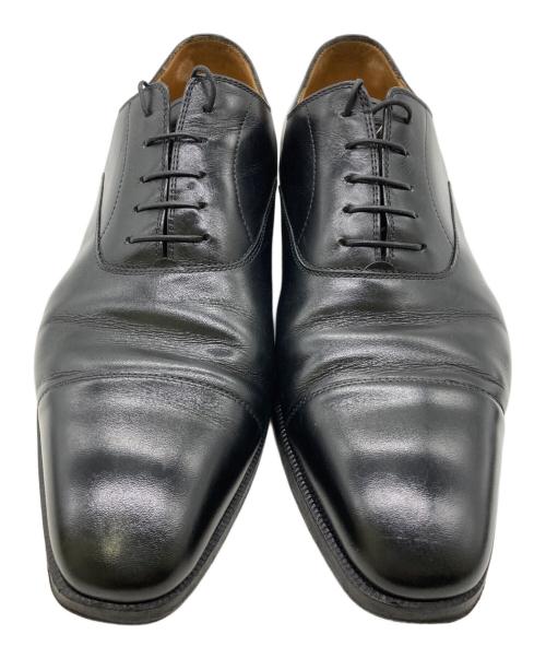 ENZO BONAFE（エンツォボナフェ）Enzo bonafe (エンツォボナフェ) ストレートチップシューズ ブラック サイズ:9.5の古着・服飾アイテム