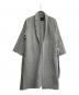 Spick and Span（スピックアンドスパン）の古着「ショールカラーリバーコート」｜グレー