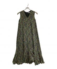 MARIHA×BEAMS（マリハ×ビームス）の古着「別注 夏の月影 ノースリーブワンピース」｜グリーン