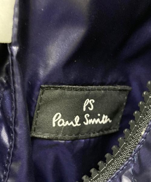 PS Paul Smith（ＰＳポールスミス）PS Paul Smith (ＰＳポールスミス) リバーシブルキルティングジャケット ブラック×パープル サイズ:Lの古着・服飾アイテム