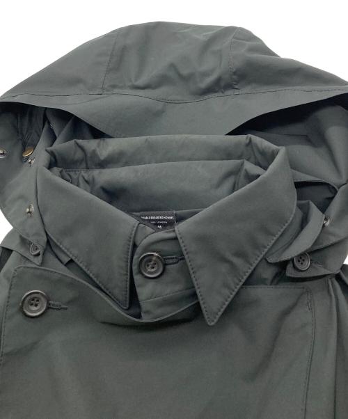 Norwegian Rain（ノルウェージャンレイン）Norwegian Rain (ノルウェージャンレイン) ロングフーデットコート ネイビー サイズ:Mの古着・服飾アイテム