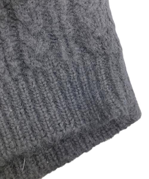 BATONER（バトナ―）BATONER (バトナ―) MOHAIR NORDIC TURTLE NECK ブラック サイズ:1の古着・服飾アイテム