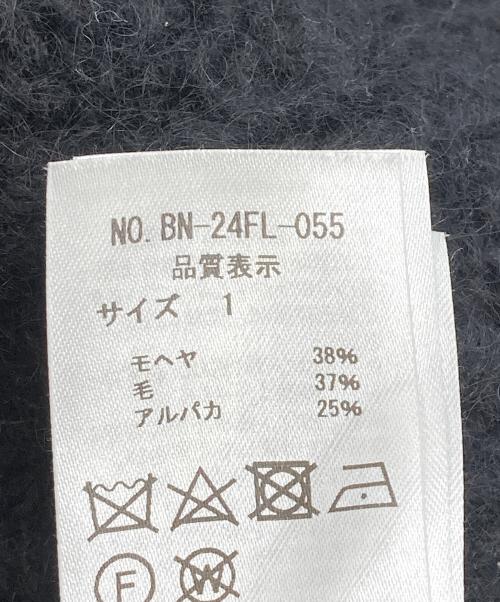 BATONER（バトナ―）BATONER (バトナ―) MOHAIR NORDIC TURTLE NECK ブラック サイズ:1の古着・服飾アイテム