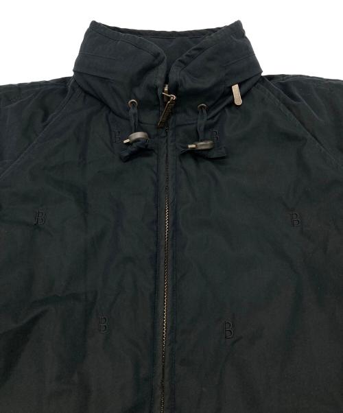 Burberry's（バーバリーズ）Burberry's (バーバリーズ) Ｂロゴ中綿コート ブラック サイズ:9ARの古着・服飾アイテム