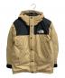 THE NORTH FACE（ザ ノース フェイス）の古着「MOUNTAIN DOWN JACKET」｜ベージュ