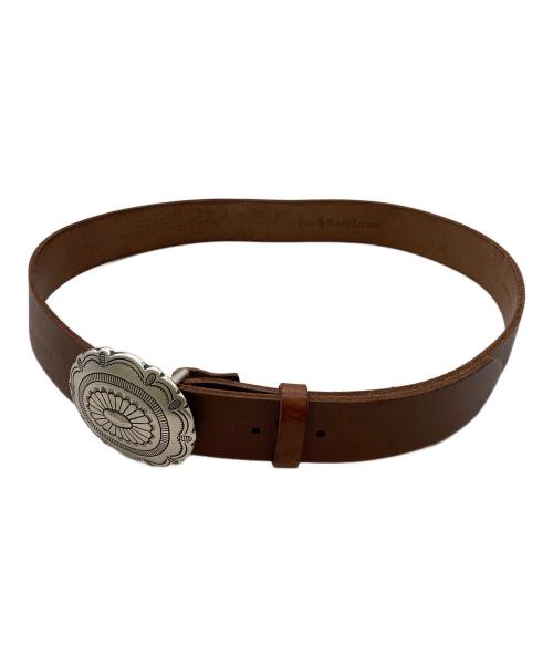 POLO RALPH LAUREN（ポロ・ラルフローレン）POLO RALPH LAUREN (ポロ・ラルフローレン) ベルト ブラウン サイズ:30-75の古着・服飾アイテム