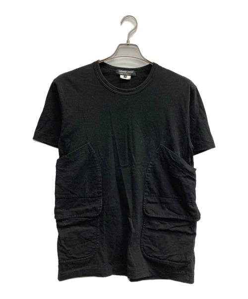 COMME des GARCONS HOMME DEUX（コムデギャルソン オム ドゥ）COMME des GARCONS HOMME DEUX (コムデギャルソン オム ドゥ) ビックポケットTシャツ ブラック サイズ:Mの古着・服飾アイテム