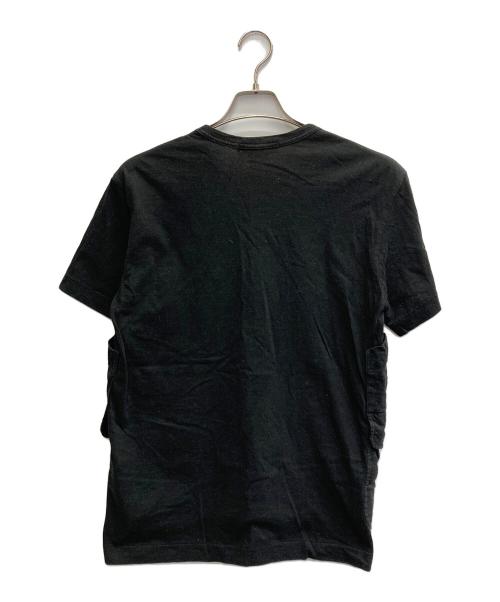 COMME des GARCONS HOMME DEUX（コムデギャルソン オム ドゥ）COMME des GARCONS HOMME DEUX (コムデギャルソン オム ドゥ) ビックポケットTシャツ ブラック サイズ:Mの古着・服飾アイテム