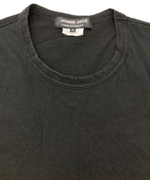 COMME des GARCONS HOMME DEUX（コムデギャルソン オム ドゥ）COMME des GARCONS HOMME DEUX (コムデギャルソン オム ドゥ) ビックポケットTシャツ ブラック サイズ:Mの古着・服飾アイテム
