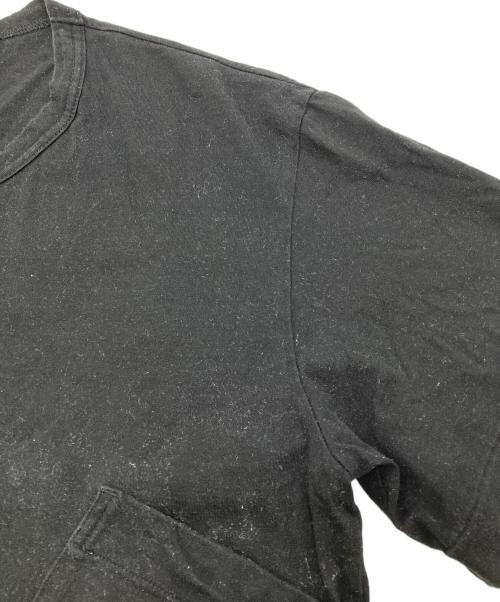 COMME des GARCONS HOMME DEUX（コムデギャルソン オム ドゥ）COMME des GARCONS HOMME DEUX (コムデギャルソン オム ドゥ) ビックポケットTシャツ ブラック サイズ:Mの古着・服飾アイテム