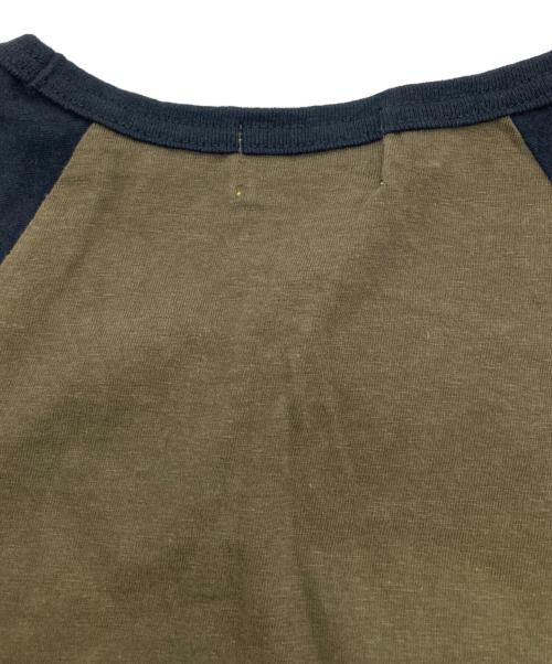 Hysteric Glamour（ヒステリックグラマー）Hysteric Glamour (ヒステリックグラマー) HIGH VOLTAGE Tシャツ ブラック×カーキ サイズ:Fの古着・服飾アイテム