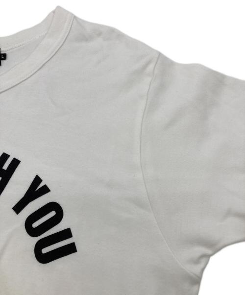 Hysteric Glamour（ヒステリックグラマー）Hysteric Glamour (ヒステリックグラマー) ROCK W YOU Tシャツ ホワイト サイズ:Lの古着・服飾アイテム