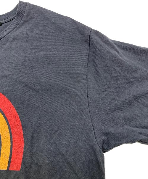 Hysteric Glamour（ヒステリックグラマー）Hysteric Glamour (ヒステリックグラマー) HYSTERIC RAINBOW Tシャツ ネイビー サイズ:Lの古着・服飾アイテム