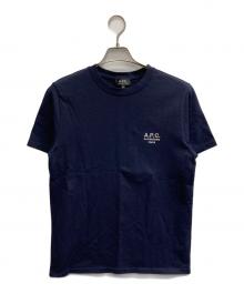 A.P.C.（アーペーセー）の古着「RUE MADAME PARIS TEE」｜ネイビー