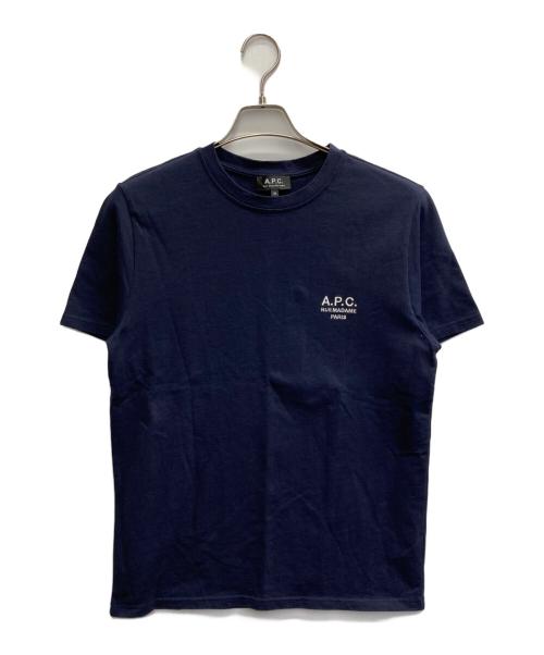 A.P.C.（アーペーセー）A.P.C. (アーペーセー) RUE MADAME PARIS TEE ネイビー サイズ:Mの古着・服飾アイテム