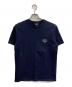A.P.C.（アーペーセー）の古着「RUE MADAME PARIS TEE」｜ネイビー
