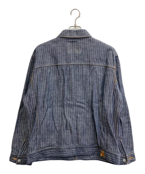 Hysteric Glamour（ヒステリックグラマー）Hysteric Glamour (ヒステリックグラマー) ジップデニムジャケット インディゴ サイズ:Lの古着・服飾アイテム