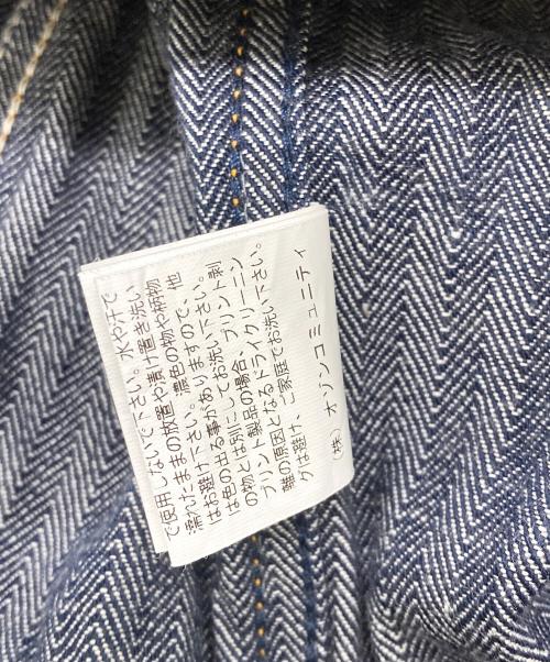 Hysteric Glamour（ヒステリックグラマー）Hysteric Glamour (ヒステリックグラマー) ジップデニムジャケット インディゴ サイズ:Lの古着・服飾アイテム