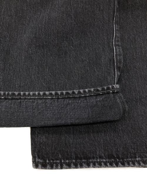 Hysteric Glamour（ヒステリックグラマー）Hysteric Glamour (ヒステリックグラマー) ルーズストレートデニムパンツ ブラック サイズ:30の古着・服飾アイテム