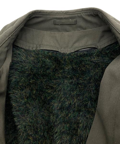 Sears（シアーズ）Sears (シアーズ) ライナー付ステンカラーコート オリーブ サイズ:40の古着・服飾アイテム