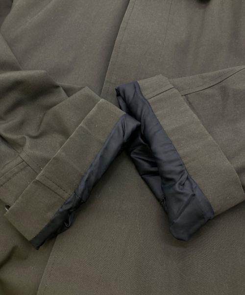 Sears（シアーズ）Sears (シアーズ) ライナー付ステンカラーコート オリーブ サイズ:40の古着・服飾アイテム