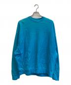 MAISON SPECIALメゾンスペシャル）の古着「Over Size Sweat」｜スカイブルー