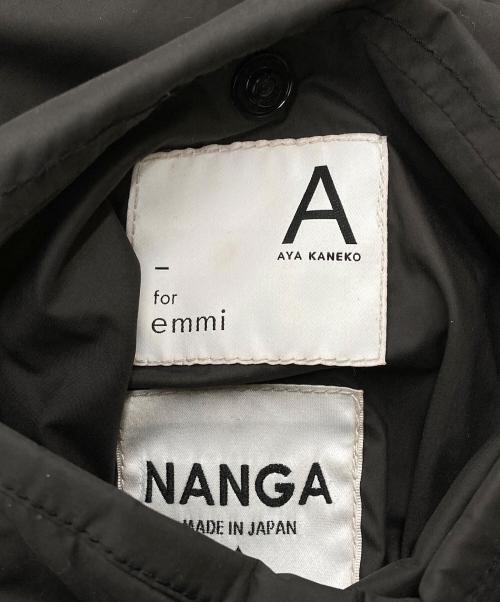 AYA KANEKO（アヤカネコ）AYA KANEKO (アヤカネコ) emmi (エミ) NANGA (ナンガ) ダウンコート ブラック サイズ:Freeの古着・服飾アイテム