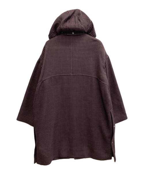 UNUSED（アンユーズド）UNUSED (アンユーズド) ガンクラブチェックコート パープル サイズ:Lの古着・服飾アイテム