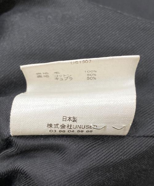 UNUSED（アンユーズド）UNUSED (アンユーズド) ガンクラブチェックコート パープル サイズ:Lの古着・服飾アイテム