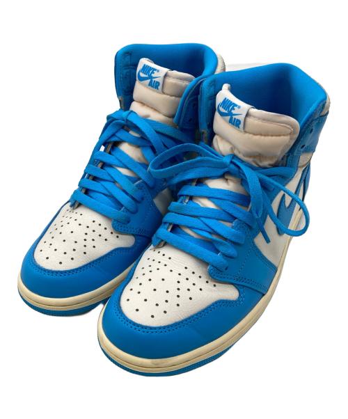 NIKE（ナイキ）NIKE (ナイキ) ハイカットスニーカー ブルー×ホワイト サイズ:26.5の古着・服飾アイテム