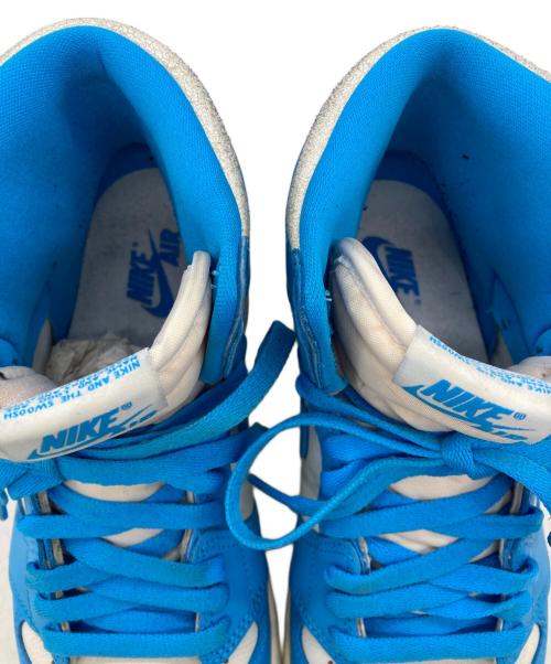 NIKE（ナイキ）NIKE (ナイキ) ハイカットスニーカー ブルー×ホワイト サイズ:26.5の古着・服飾アイテム