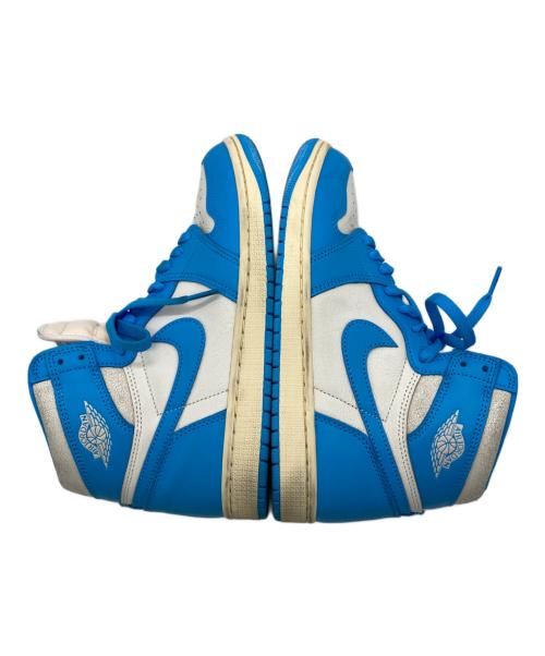 NIKE（ナイキ）NIKE (ナイキ) ハイカットスニーカー ブルー×ホワイト サイズ:26.5の古着・服飾アイテム