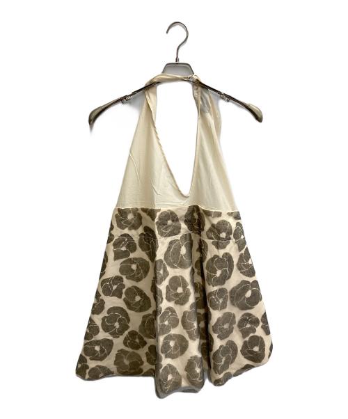 COMME des GARCONS（コムデギャルソン）COMME des GARCONS (コムデギャルソン) 97ss 片袖 花柄トップス ベージュ サイズ:不明の古着・服飾アイテム