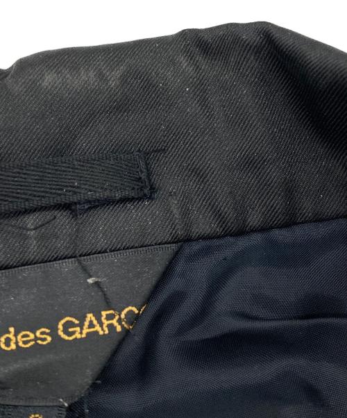 COMME des GARCONS（コムデギャルソン）COMME des GARCONS (コムデギャルソン) 01SS カモフラ ドット 切替2B ジャケット ブラック サイズ:Sの古着・服飾アイテム