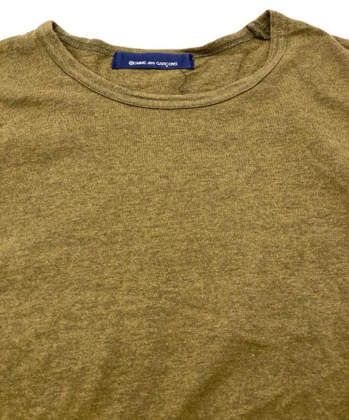 COMME des GARCONS（コムデギャルソン）COMME des GARCONS (コムデギャルソン) コットンクルーネックカットソー【AD1994】 オリーブ サイズ:表記無しの古着・服飾アイテム