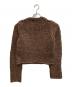 COMME des GARCONS (コムデギャルソン) ポリナイロン ラメ ケーブルニット【 AD1999】 ブラウン サイズ:表記無し：17000円