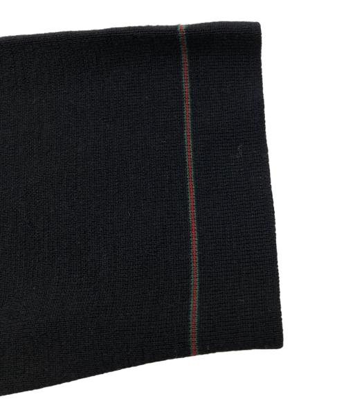 GUCCI（グッチ）GUCCI (グッチ) エポレット付きウールニット ブラック サイズ:Lの古着・服飾アイテム