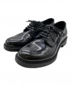 PRADAプラダ）の古着「プレーントゥドレスシューズ」｜ブラック