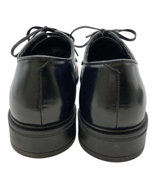 PRADA（プラダ）PRADA (プラダ) プレーントゥドレスシューズ ブラック サイズ:SIZE6 1/2の古着・服飾アイテム