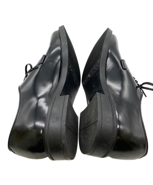 PRADA（プラダ）PRADA (プラダ) プレーントゥドレスシューズ ブラック サイズ:SIZE6 1/2の古着・服飾アイテム