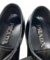 中古・古着 PRADA (プラダ) プレーントゥドレスシューズ ブラック サイズ:SIZE6 1/2：40000円